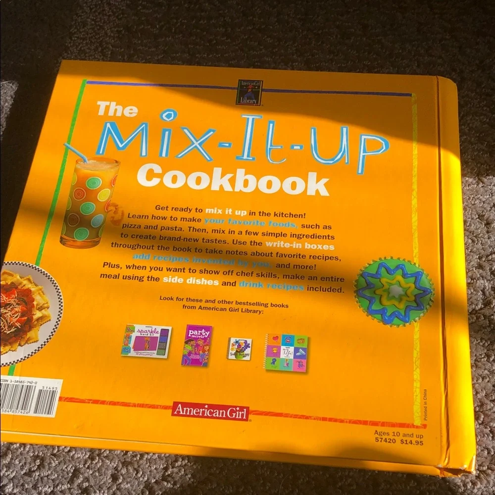 American Girl The Mix-It-Up Cookbook by American Girl, published in 2003